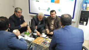 Visiting DAKPHA holding booth by the head of parliamentary fraction of Food and Drug.