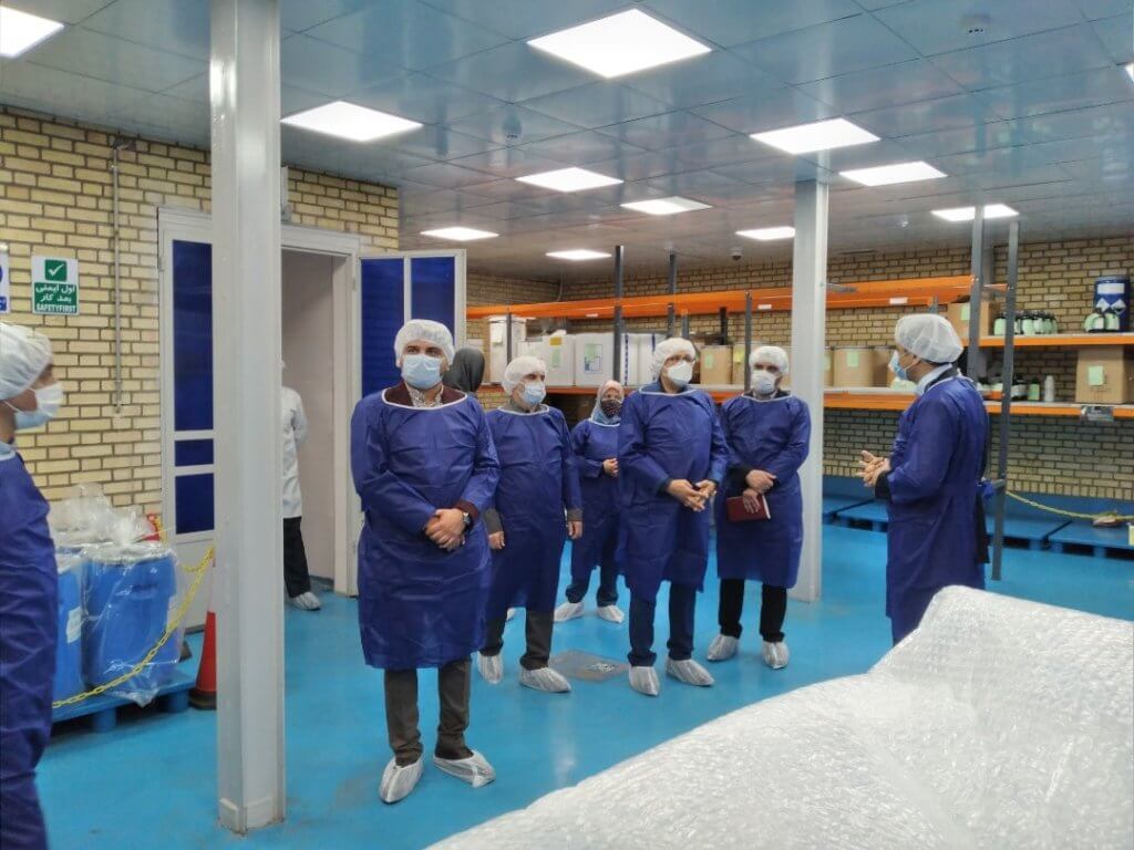 Datis Pars Company visits Dakpha Pharmaceutical Group factories