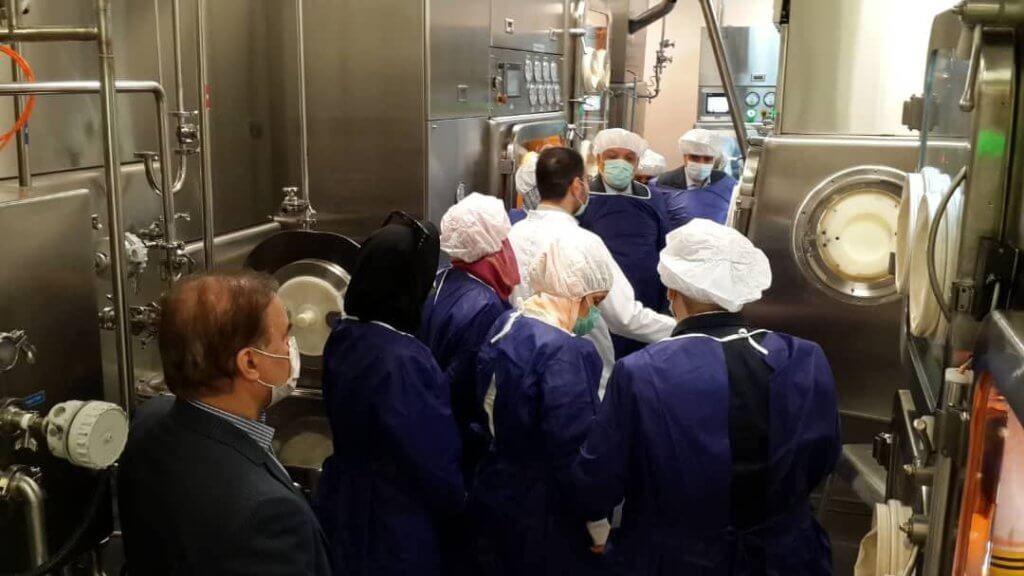 Cuban delegation and ambassador visit Baran Chemical and Pharmaceutical Company